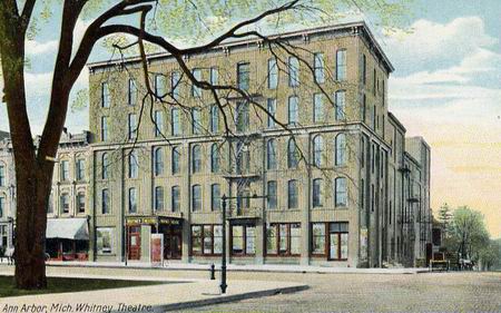 Whitney Theatre - Post Card View